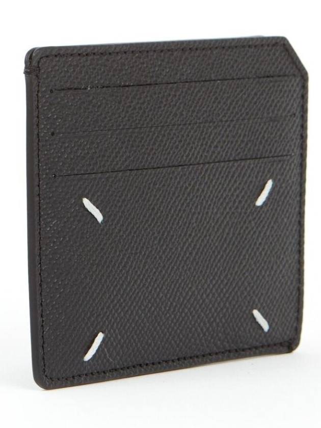 Stitch Small Card Wallet Black - MAISON MARGIELA - BALAAN 5