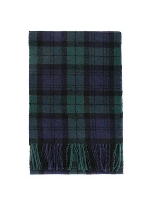 PC0999 356 Pony Recycle Classic Plaid Muffler Scarf - POLO RALPH LAUREN - BALAAN 3