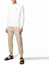 Fox Head Patch Classic Sweatshirt White - MAISON KITSUNE - BALAAN 5