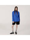 Signature Oversized Fit Bio Cotton Shirt Deep Blue - VOYONN - BALAAN 5