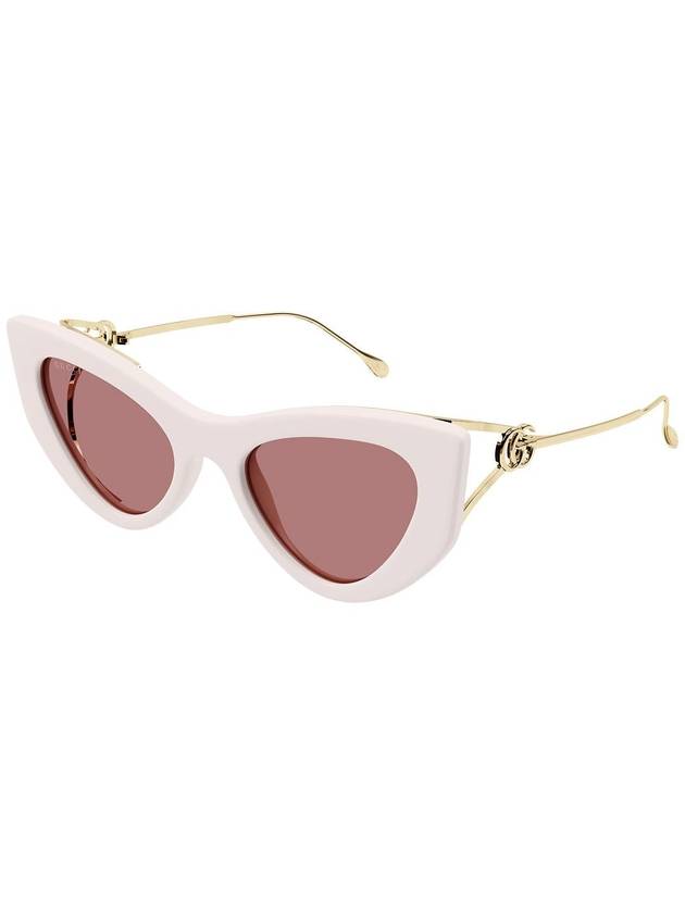 24SS SUNGLASSES GG1565S 003 IVORY GOLD RED - GUCCI - BALAAN 3