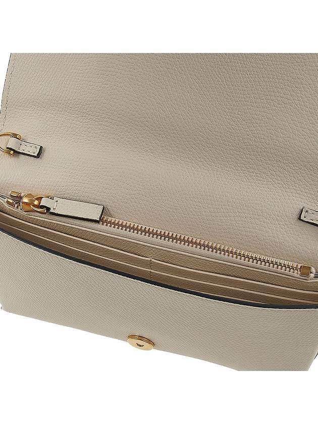 V Logo Flap Shoulder Bag Ivory - VALENTINO - BALAAN 11