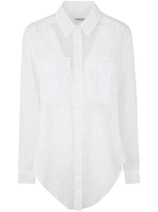 Shirt CH0131FA A1J03E 20WH WHITE - ISABEL MARANT ETOILE - BALAAN 1