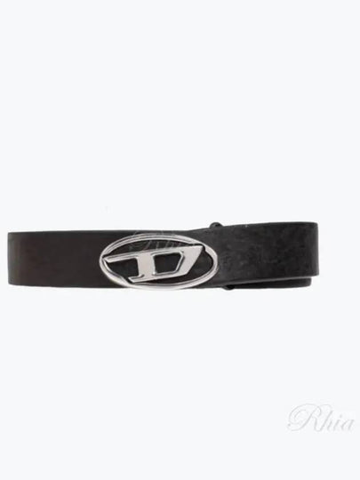 1DR Logo Buckle Belt Black - DIESEL - BALAAN 2