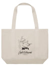 Cafe Kitsune Fox Tote Bag Tapioca - MAISON KITSUNE - BALAAN 1