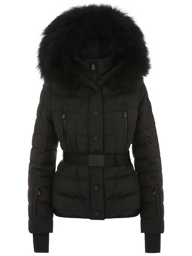 Grenoble Beverley Hooded Ski Short Padded Black - MONCLER - BALAAN 2