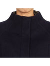 Double-Sided Virgin Wool Cropped Jacket Navy - DIOR - BALAAN 8