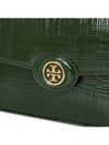 Robinson Spazzolato Convertible Shoulder Bag Green - TORY BURCH - BALAAN 8