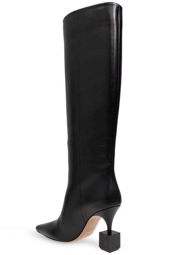 Jacquemus Leather Boots, Women's, Black - JACQUEMUS - BALAAN 7