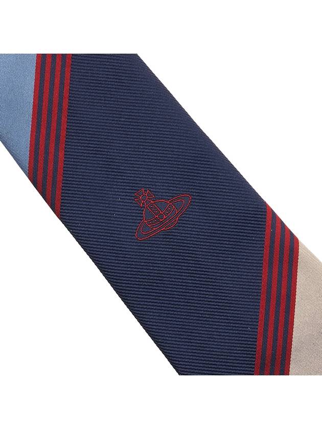 Classic Striped Silk Tie - VIVIENNE WESTWOOD - BALAAN 8