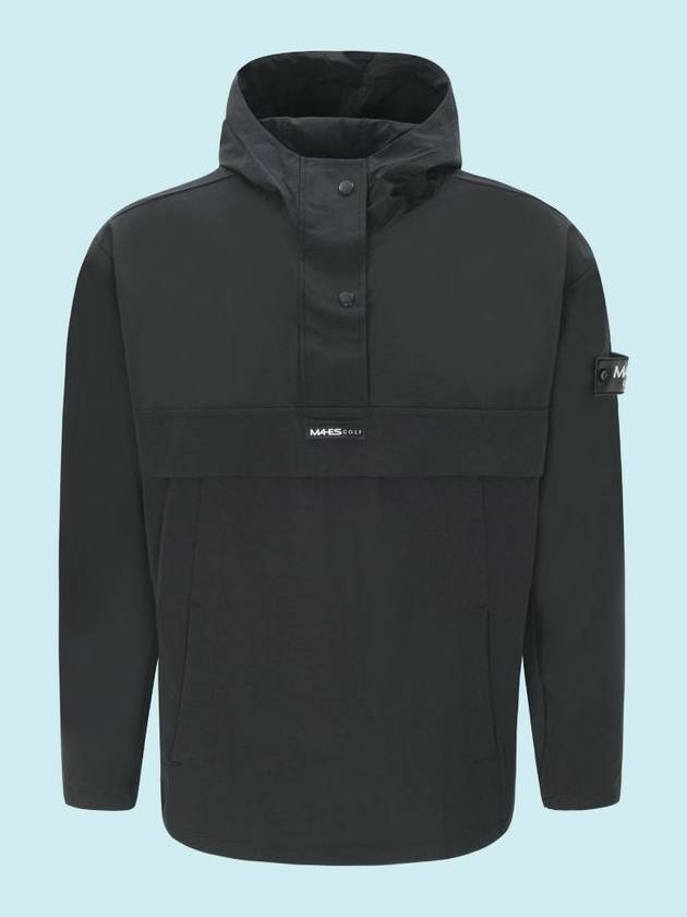 Windbreaker Jacket Jumper MEN Black Label High-Tech Performance Hooded Anorak GW30501 - MAHES - BALAAN 1