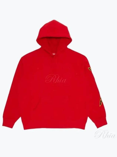 Sleeve Arc Side Logo Sweat Hood Men s Hoodie FW23SW49 RED - SUPREME - BALAAN 1