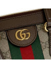 Ophidia GG Medium Tote Bag Beige Ebony - GUCCI - BALAAN 8