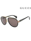 Men's Eyewear Sunglasses Aviator Brown - GUCCI - BALAAN.