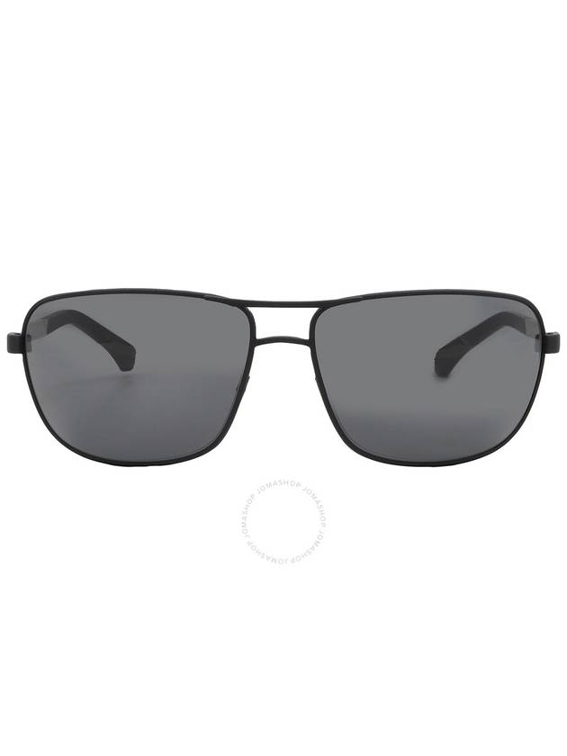 Emporio Armani Grey Navigator Men's Sunglasses EA2033 309487 64 - EMPORIO ARMANI - BALAAN 1