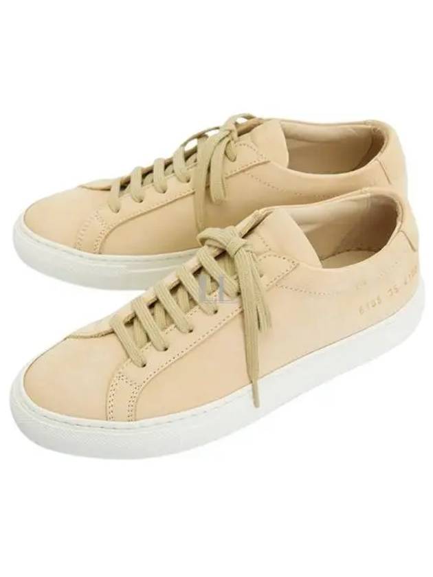 Original Achilles Low Top Sneakers Beige - COMMON PROJECTS - BALAAN 2