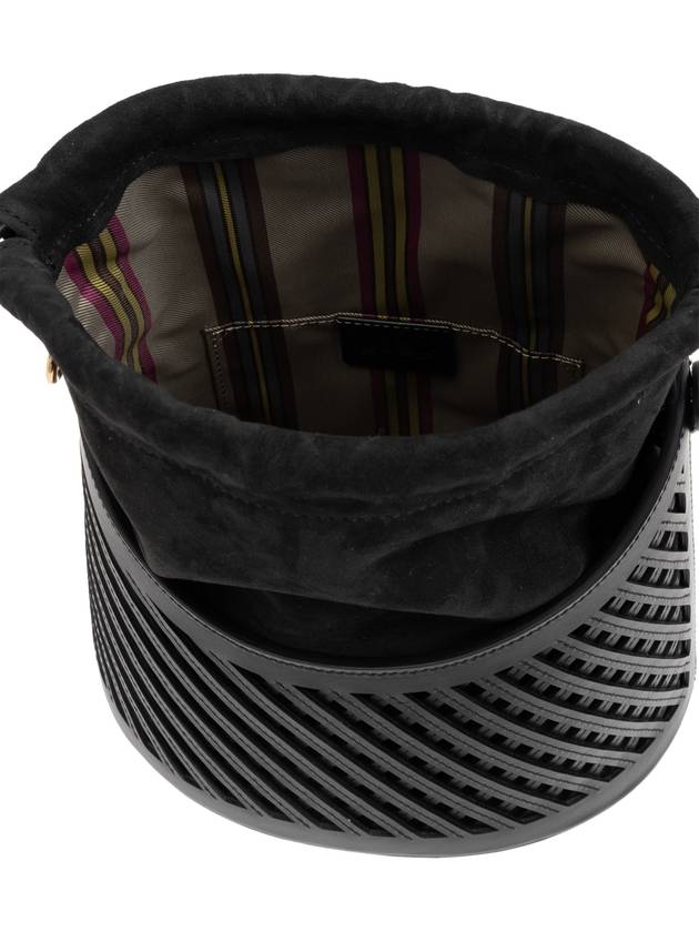 Etro Shoulder Bag Saturno Medium Type Bucket, Women's, Black - ETRO - BALAAN 5