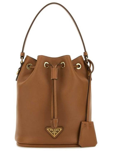 Re-Edition 1978 Re-Nylon Mini Bucket Bag Brown - PRADA - BALAAN 1