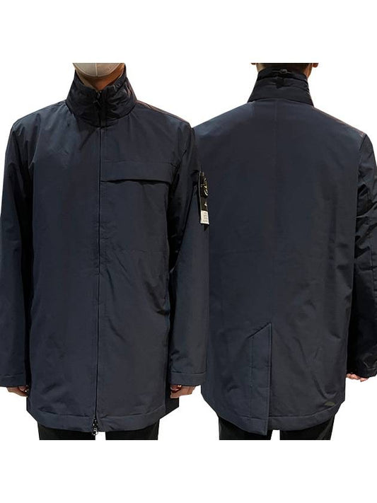 Wappen Soft Shell Primaloft Zip-up Jacket Navy - STONE ISLAND - BALAAN 2