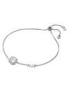 MKC1404AN040 MK logo pendant silver bracelet - MICHAEL KORS - BALAAN 1