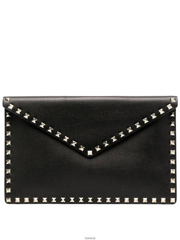 Rockstud Clutch UW2P0P56 - VALENTINO - BALAAN 1