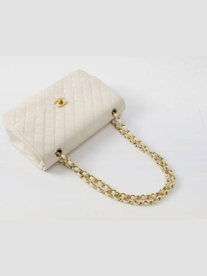 Classic CC gold plated ivory chain bag cross shoulder 2VCHB27269 - CHANEL - BALAAN 2