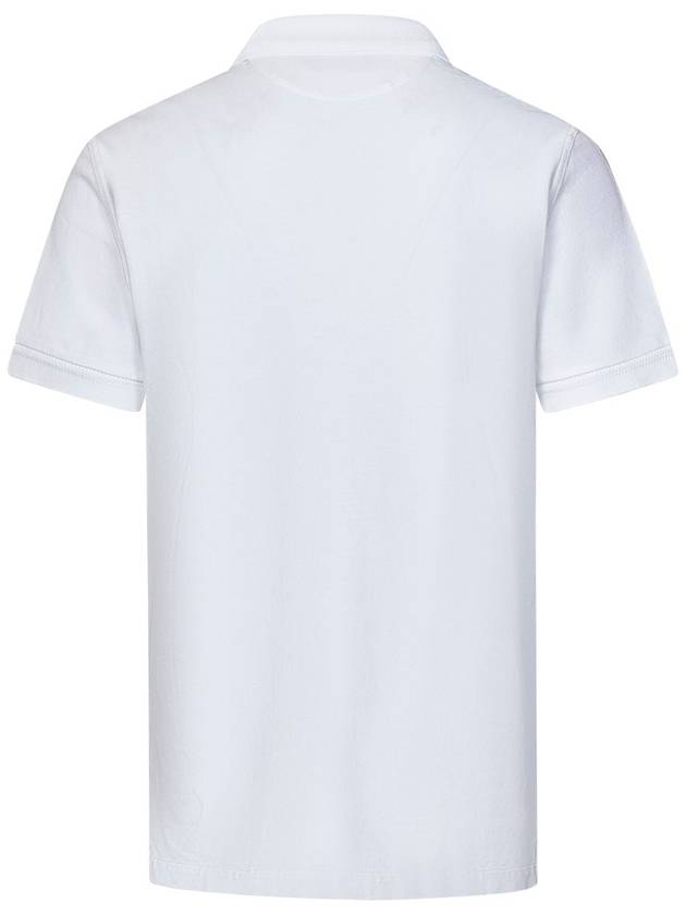 Men's Classic Tennis Short Sleeve Polo Shirt White - TOM FORD - BALAAN 2