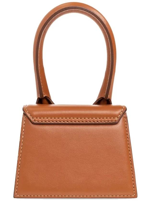 Le Chiquito Signature Mini Tote Bag Light Brown - JACQUEMUS - BALAAN 4