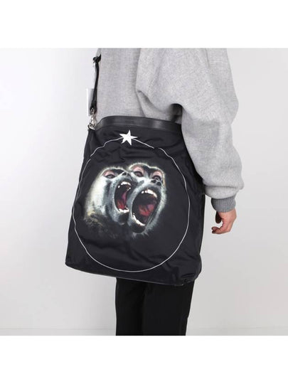 Monkey Brother Tote Bag Black - GIVENCHY - BALAAN 2