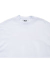 Brushed Logo Print Sweatshirt White - MSGM - BALAAN 5