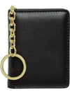 Stitch Keyring Card Wallet Black - MAISON MARGIELA - BALAAN 4