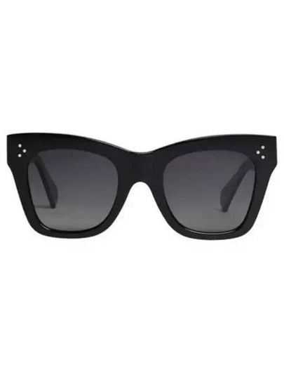 S004 Polarized Lenses Cat Eye Sunglasses Black - CELINE - BALAAN 2