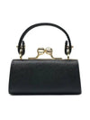 ORB Charm Leather Shoulder Bag Black - VIVIENNE WESTWOOD - BALAAN 3