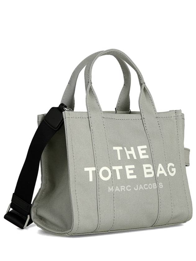 Logo Canvas Small Tote Bag Grey - MARC JACOBS - BALAAN 3