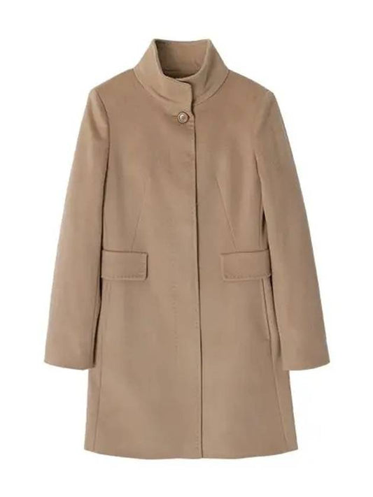 Women’s Agnese Single Coat Brown - MAX MARA - BALAAN 1