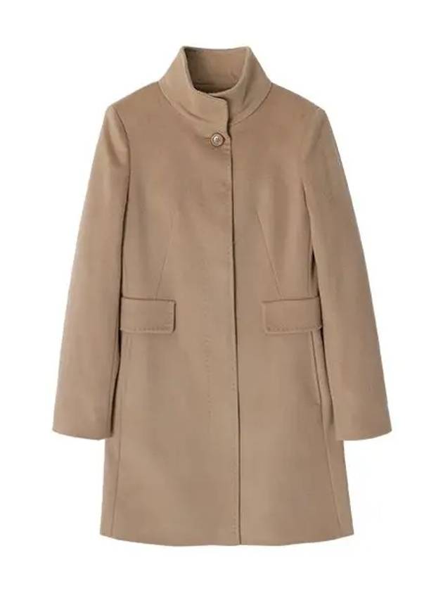 Women’s Agnese Single Coat Brown - MAX MARA - BALAAN 5