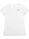 Legend Training Short Sleeve T-Shirt White - NIKE - BALAAN 1