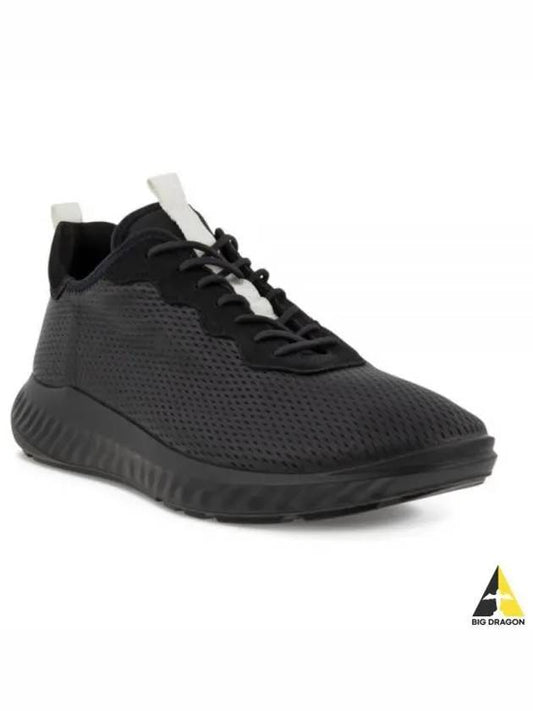 ATH 1FM Low Top Sneakers Black - ECCO - BALAAN 2