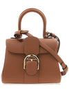 Brillant Rodeo Calf Vegetal Small Tote Bag Brown - DELVAUX - BALAAN 2