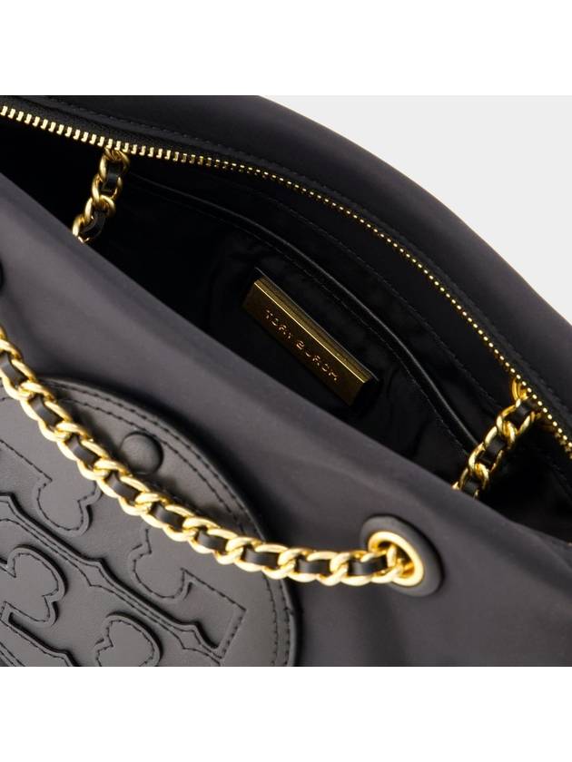 Women's Ella Nylon Tote Bag Black - TORY BURCH - BALAAN 5