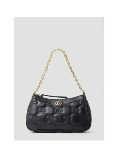 Women's GG Matelasse Leather Cross Bag Black - GUCCI - BALAAN 2