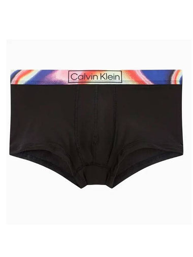 Heritage Logo Band Trunk Briefs Black - CALVIN KLEIN - BALAAN 1