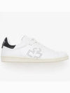 Bart Logo Low-Top Sneakers White - ISABEL MARANT - BALAAN 2