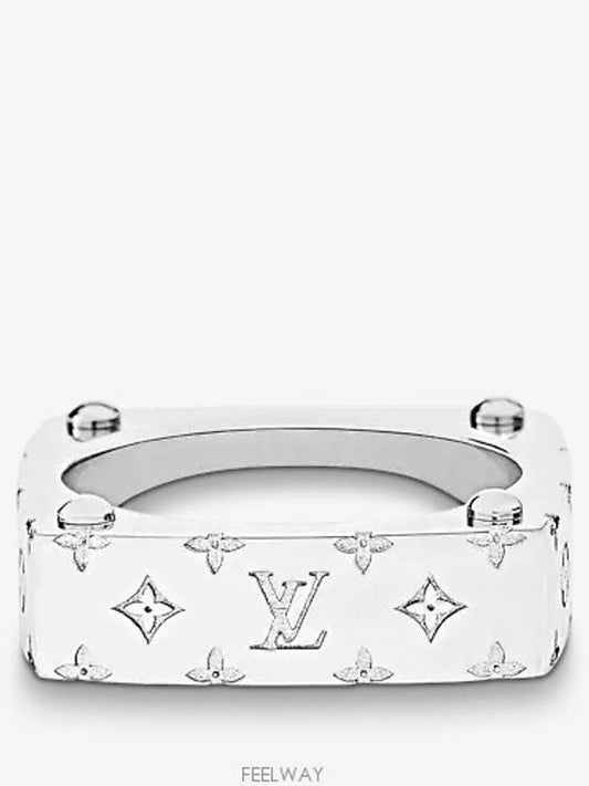 Monogram Bold Ring Silver - LOUIS VUITTON - BALAAN 2