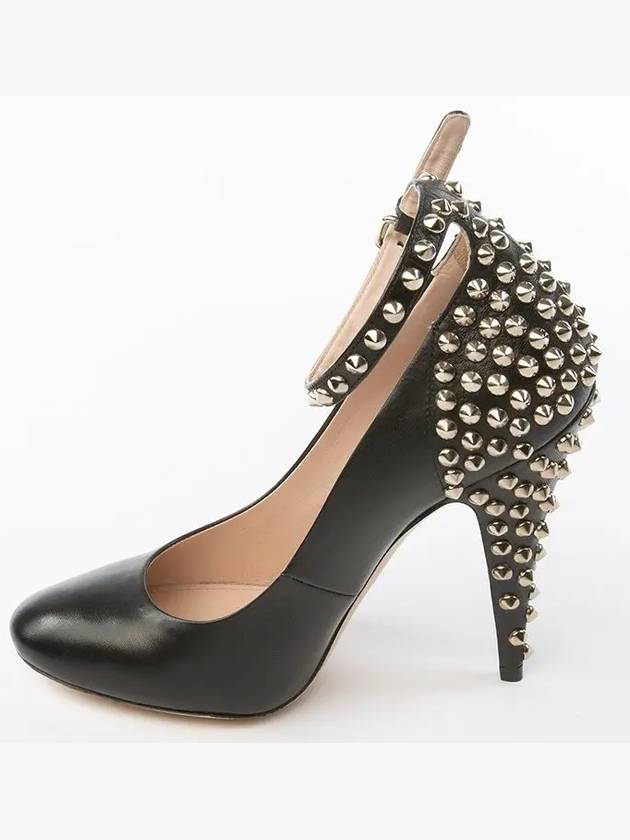 Studded leather heel black 5I9381 - MIU MIU - BALAAN 2