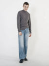 Washed Wide Denim Pants Light Blue - CHANCE'S NOI - BALAAN 4