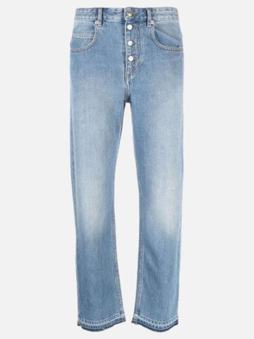 Belden Regular Fit Jeans Light Blue - ISABEL MARANT - BALAAN 1