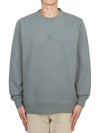 Metropolis Series Stretch Fleece Logo Sweatshirt Grey - CP COMPANY - BALAAN 2