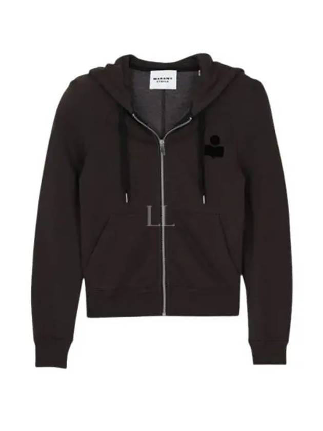 Penny Zip-Up Hoodie Black - ISABEL MARANT - BALAAN 2