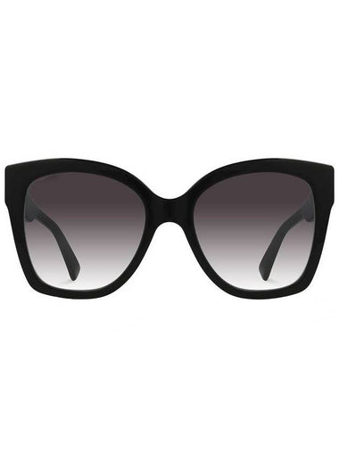 Eyewear Gray Gradient Lens Butterfly Sunglasses Black - GUCCI - BALAAN 1